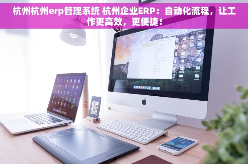 杭州杭州erp管理系统 杭州企业ERP：自动化流程，让工作更高效，更便捷！