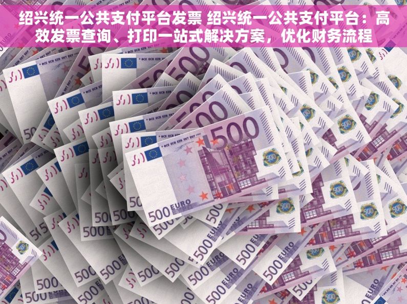 绍兴统一公共支付平台发票 绍兴统一公共支付平台：高效发票查询、打印一站式解决方案，优化财务流程