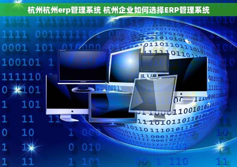 杭州杭州erp管理系统 杭州企业如何选择ERP管理系统