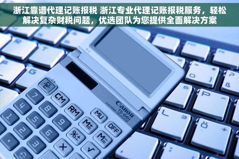 浙江靠谱代理记账报税 浙江专业代理记账报税服务，轻松解决复杂财税问题，优选团队为您提供全面解决方案