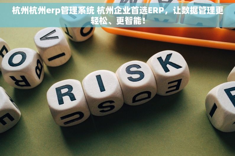 杭州杭州erp管理系统 杭州企业首选ERP，让数据管理更轻松、更智能！