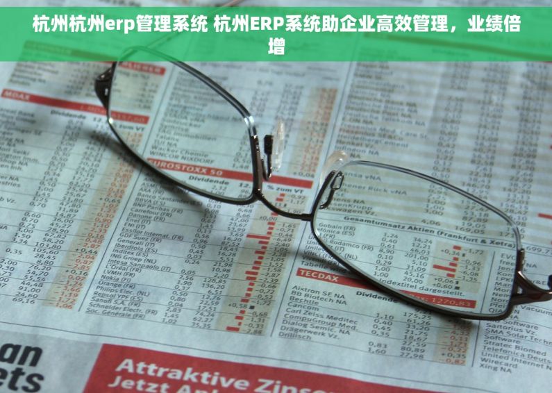 杭州杭州erp管理系统 杭州ERP系统助企业高效管理，业绩倍增