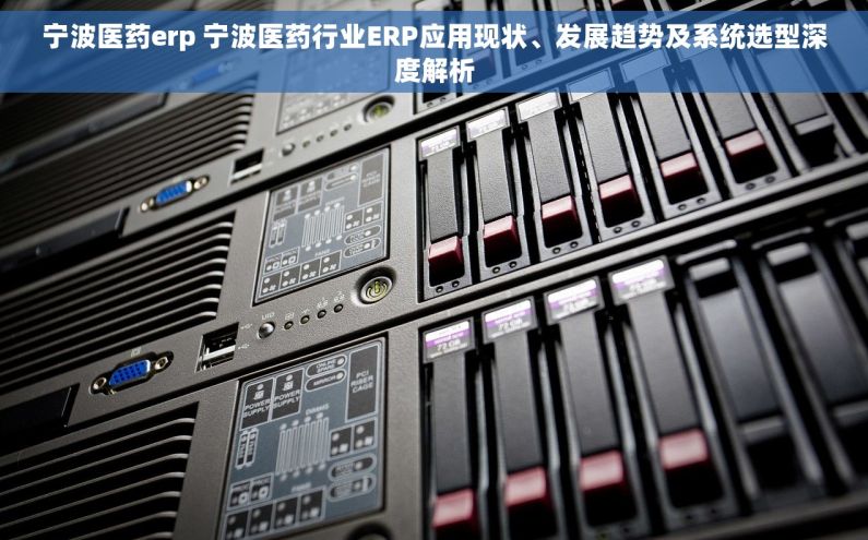 宁波医药erp 宁波医药行业ERP应用现状、发展趋势及系统选型深度解析