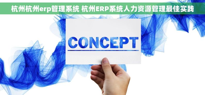 杭州杭州erp管理系统 杭州ERP系统人力资源管理最佳实践