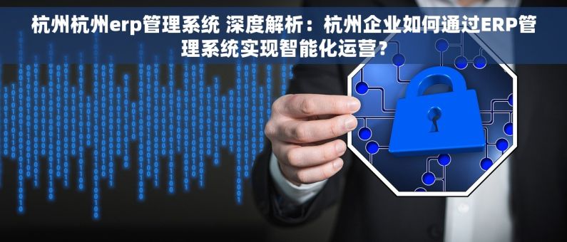 杭州杭州erp管理系统 深度解析：杭州企业如何通过ERP管理系统实现智能化运营？