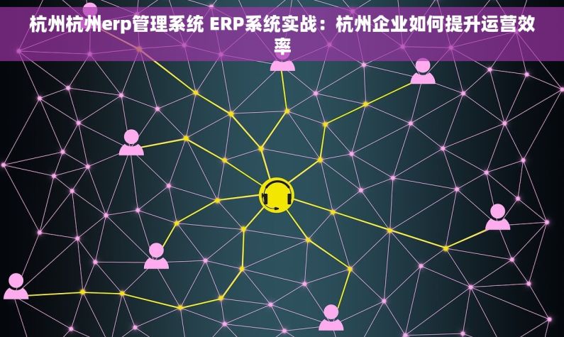 杭州杭州erp管理系统 ERP系统实战：杭州企业如何提升运营效率