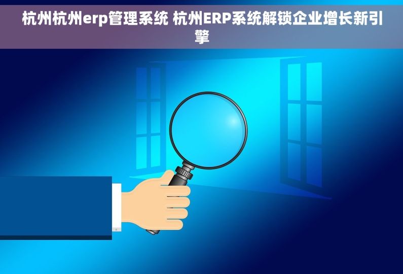 杭州杭州erp管理系统 杭州ERP系统解锁企业增长新引擎