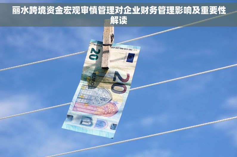 丽水跨境资金宏观审慎管理对企业财务管理影响及重要性解读