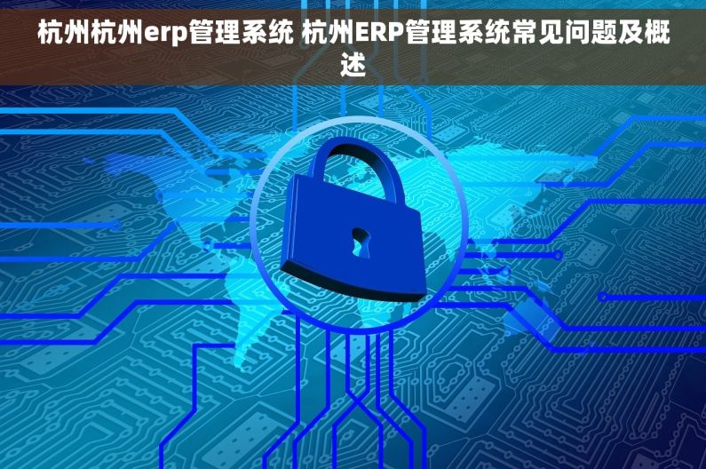 杭州杭州erp管理系统 杭州ERP管理系统常见问题及概述