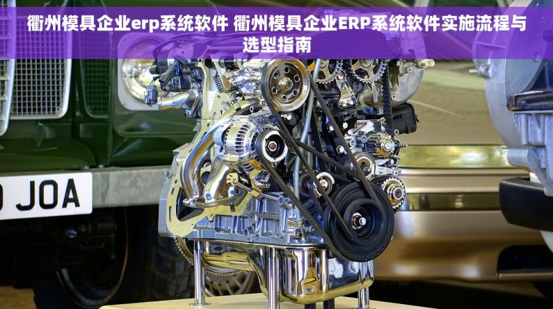 衢州模具企业erp系统软件 衢州模具企业ERP系统软件实施流程与选型指南