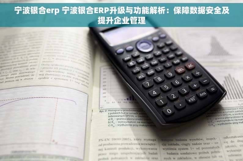 宁波银合erp 宁波银合ERP升级与功能解析：保障数据安全及提升企业管理