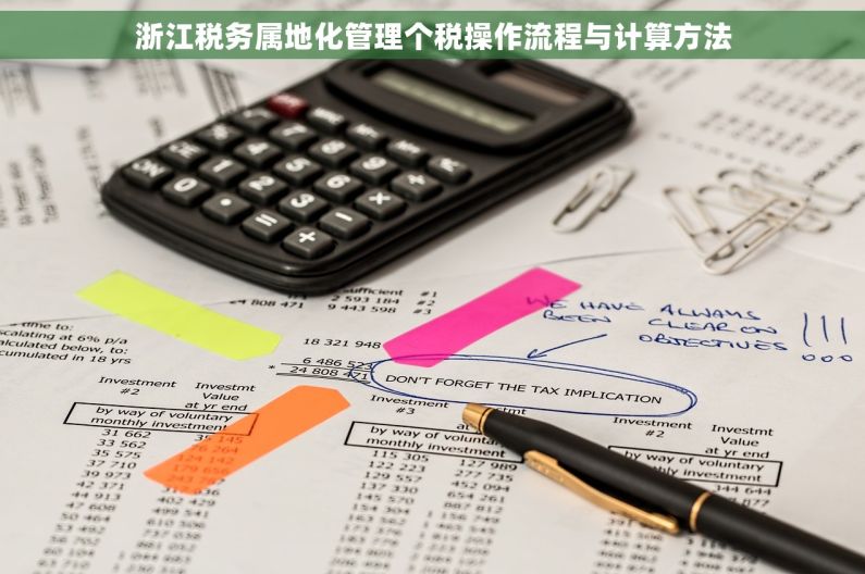 浙江税务属地化管理个税操作流程与计算方法