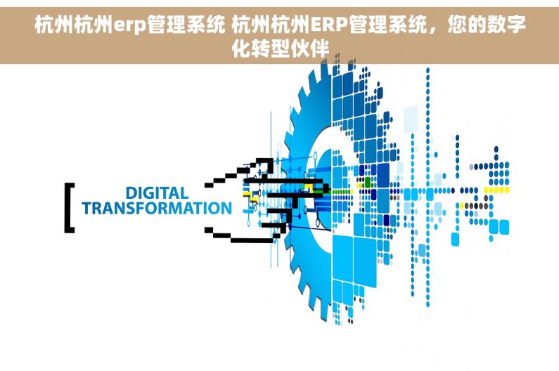 杭州杭州erp管理系统 杭州杭州ERP管理系统，您的数字化转型伙伴