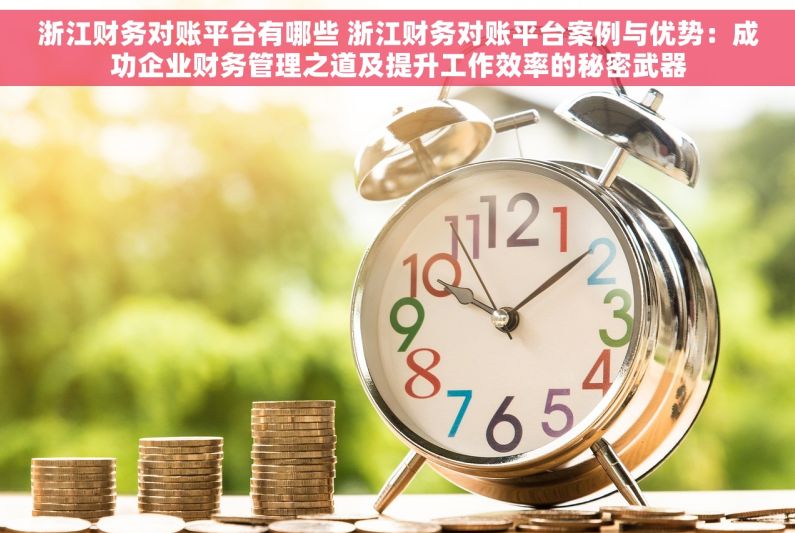 浙江财务对账平台有哪些 浙江财务对账平台案例与优势：成功企业财务管理之道及提升工作效率的秘密武器