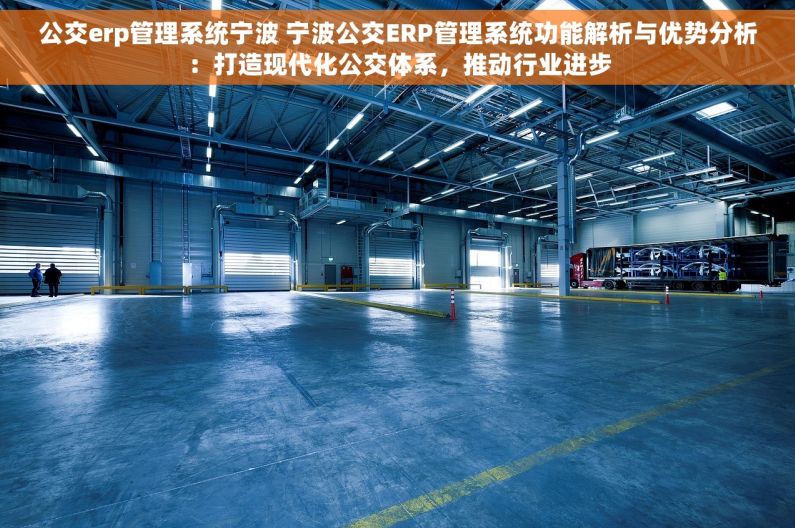 公交erp管理系统宁波 宁波公交ERP管理系统功能解析与优势分析：打造现代化公交体系，推动行业进步