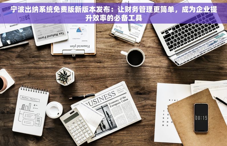 宁波出纳系统免费版新版本发布：让财务管理更简单，成为企业提升效率的必备工具