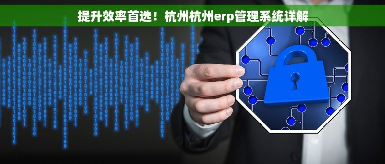 提升效率首选！杭州杭州erp管理系统详解