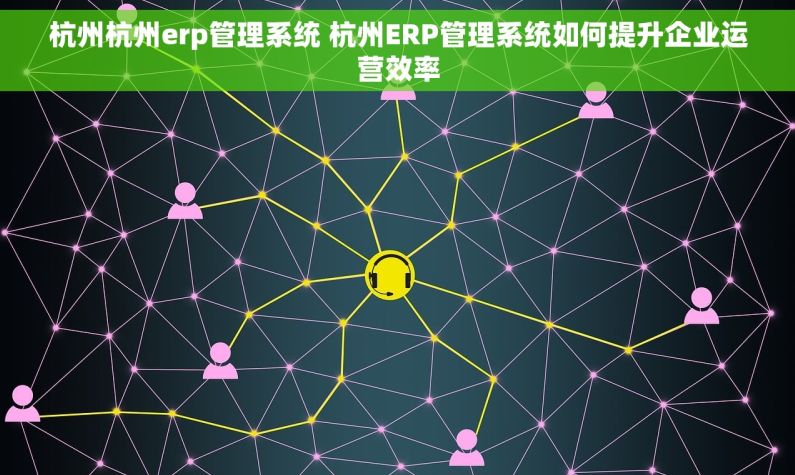 杭州杭州erp管理系统 杭州ERP管理系统如何提升企业运营效率