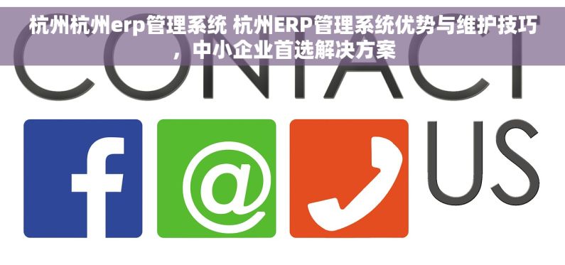 杭州杭州erp管理系统 杭州ERP管理系统优势与维护技巧，中小企业首选解决方案