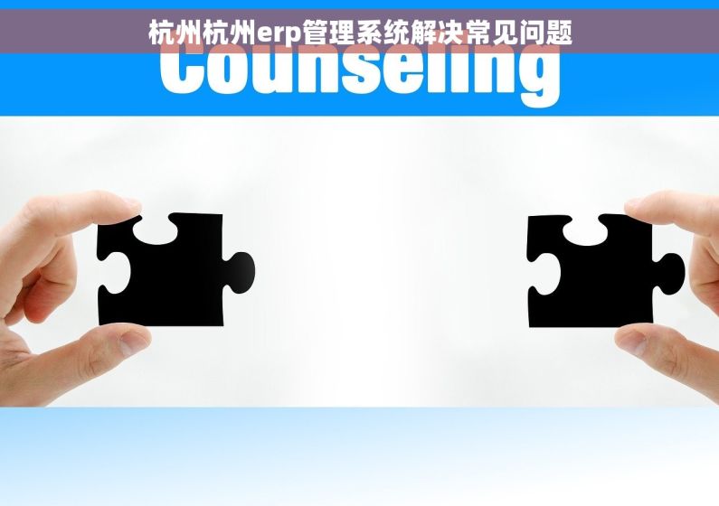 杭州杭州erp管理系统解决常见问题