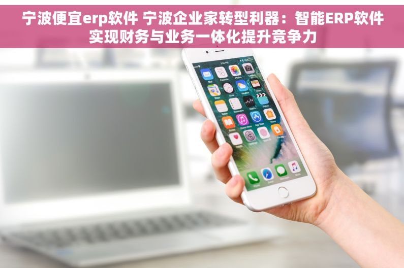 宁波便宜erp软件 宁波企业家转型利器：智能ERP软件实现财务与业务一体化提升竞争力
