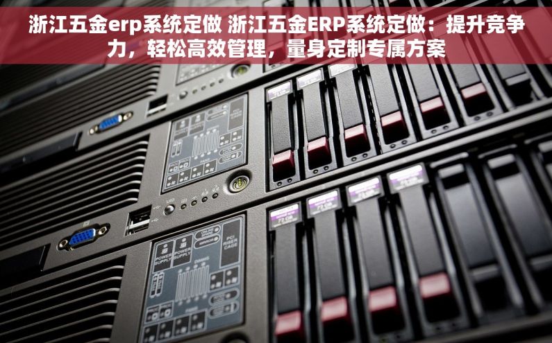 浙江五金erp系统定做 浙江五金ERP系统定做：提升竞争力，轻松高效管理，量身定制专属方案