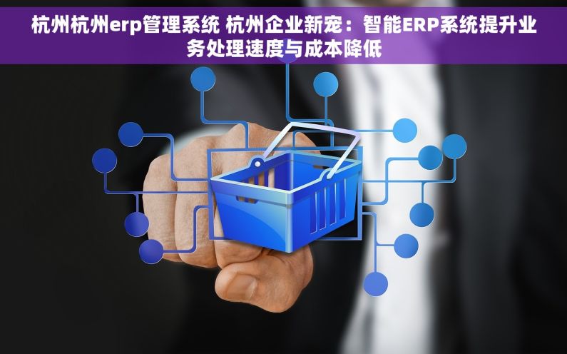 杭州杭州erp管理系统 杭州企业新宠：智能ERP系统提升业务处理速度与成本降低