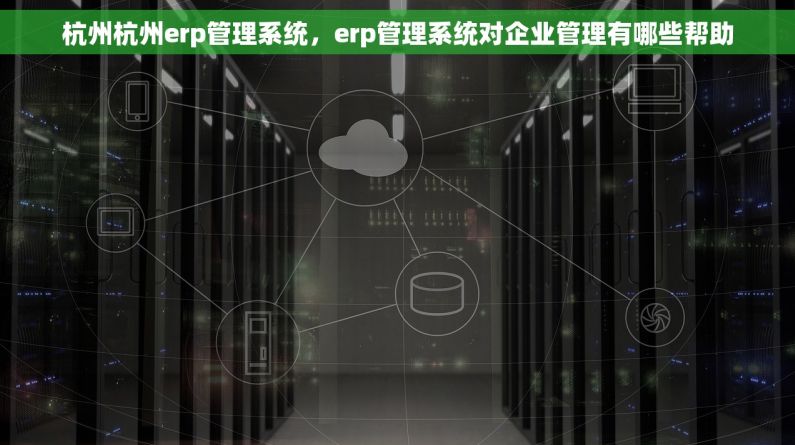 杭州杭州erp管理系统，erp管理系统对企业管理有哪些帮助