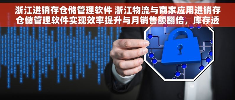 浙江进销存仓储管理软件 浙江物流与商家应用进销存仓储管理软件实现效率提升与月销售额翻倍，库存透明化及高效管理