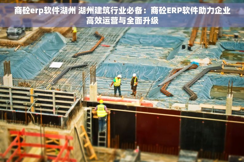 商砼erp软件湖州 湖州建筑行业必备：商砼ERP软件助力企业高效运营与全面升级