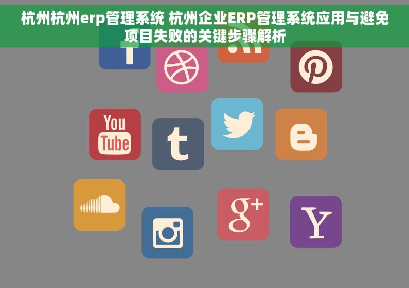 杭州杭州erp管理系统 杭州企业ERP管理系统应用与避免项目失败的关键步骤解析