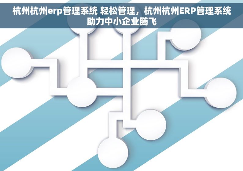 杭州杭州erp管理系统 轻松管理，杭州杭州ERP管理系统助力中小企业腾飞