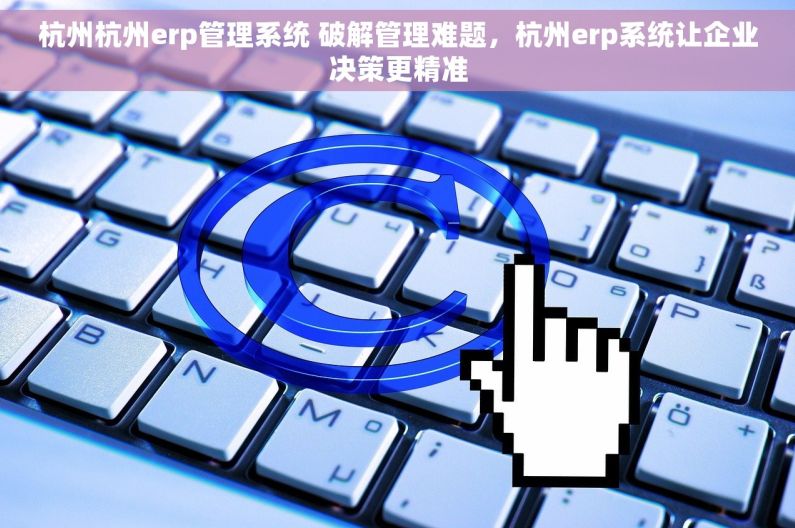 杭州杭州erp管理系统 破解管理难题，杭州erp系统让企业决策更精准