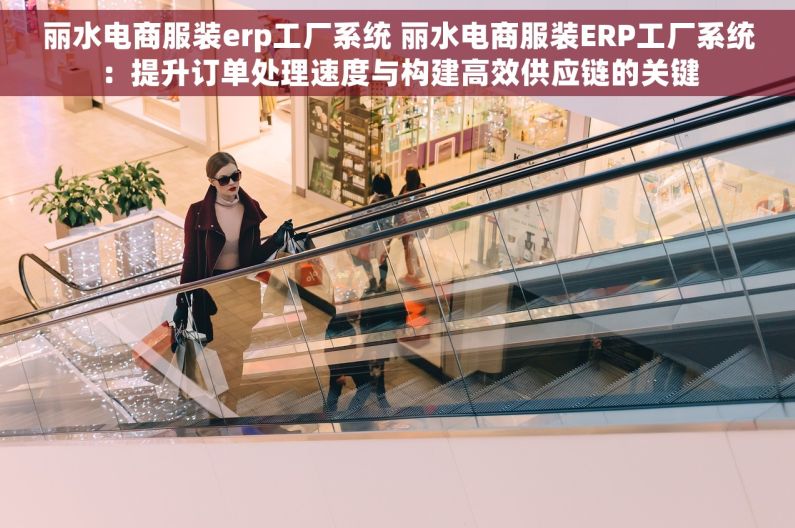 丽水电商服装erp工厂系统 丽水电商服装ERP工厂系统：提升订单处理速度与构建高效供应链的关键