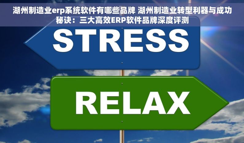 湖州制造业erp系统软件有哪些品牌 湖州制造业转型利器与成功秘诀：三大高效ERP软件品牌深度评测