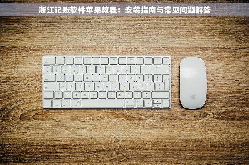 浙江记账软件苹果教程：安装指南与常见问题解答