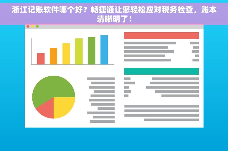 浙江记账软件哪个好？畅捷通让您轻松应对税务检查，账本清晰明了！