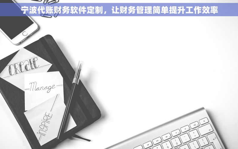 宁波代账财务软件定制，让财务管理简单提升工作效率