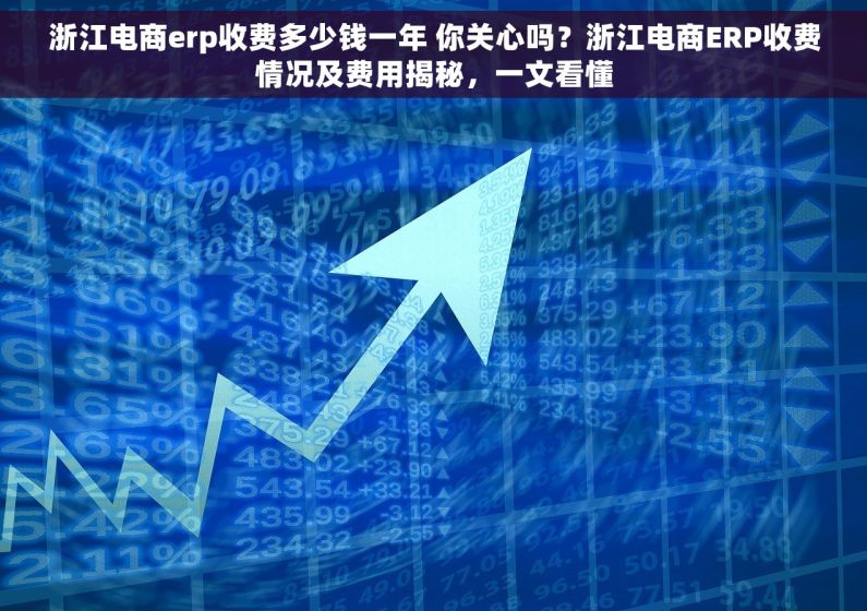 浙江电商erp收费多少钱一年 你关心吗？浙江电商ERP收费情况及费用揭秘，一文看懂