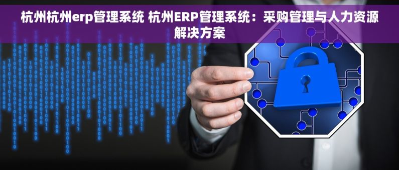 杭州杭州erp管理系统 杭州ERP管理系统：采购管理与人力资源解决方案