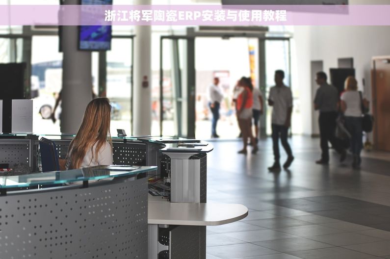 浙江将军陶瓷ERP安装与使用教程