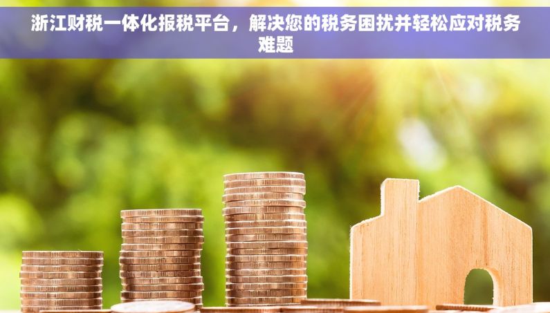 浙江财税一体化报税平台，解决您的税务困扰并轻松应对税务难题