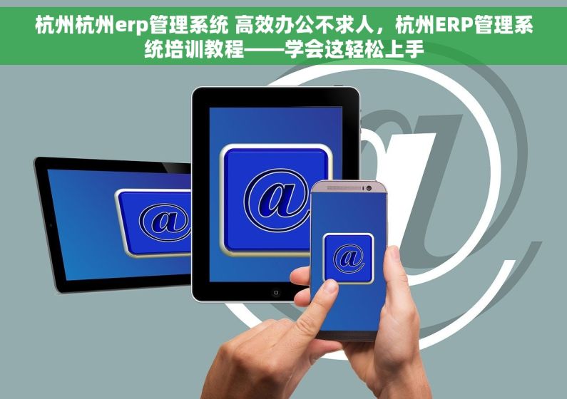 杭州杭州erp管理系统 高效办公不求人，杭州ERP管理系统培训教程——学会这轻松上手