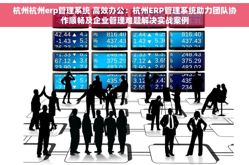 杭州杭州erp管理系统 高效办公：杭州ERP管理系统助力团队协作顺畅及企业管理难题解决实战案例