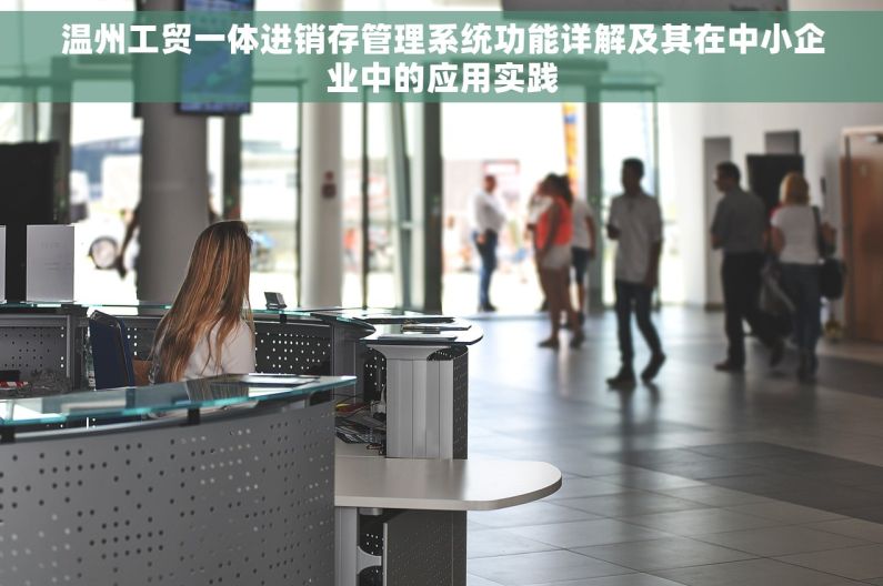 温州工贸一体进销存管理系统功能详解及其在中小企业中的应用实践
