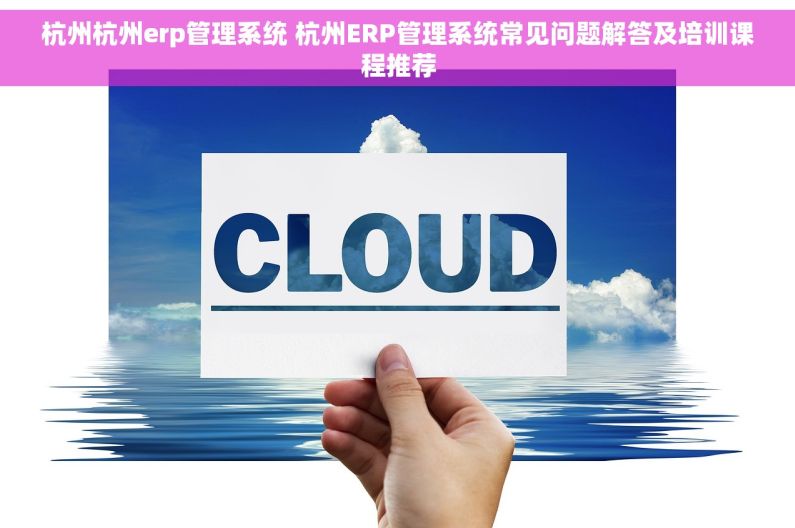 杭州杭州erp管理系统 杭州ERP管理系统常见问题解答及培训课程推荐