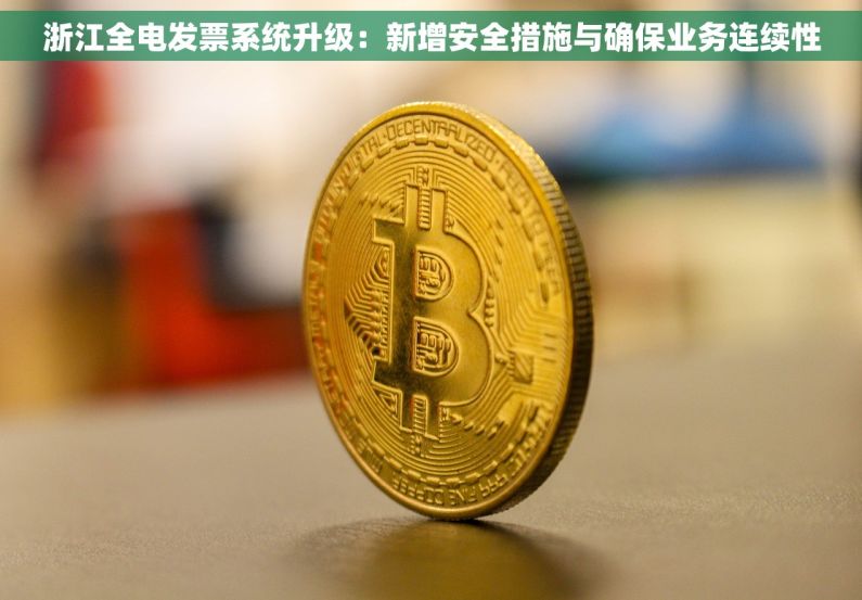 浙江全电发票系统升级：新增安全措施与确保业务连续性