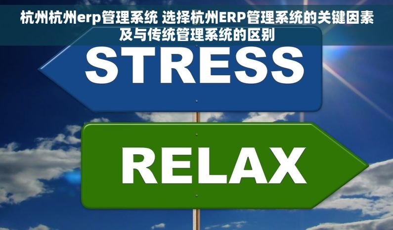 杭州杭州erp管理系统 选择杭州ERP管理系统的关键因素及与传统管理系统的区别