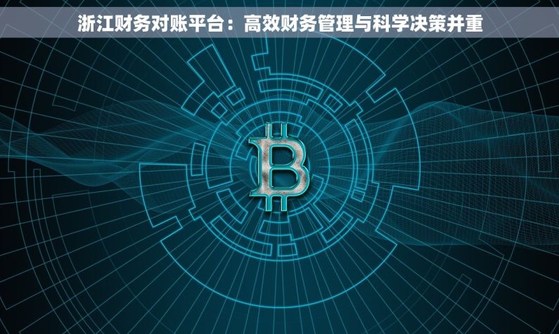 浙江财务对账平台：高效财务管理与科学决策并重
