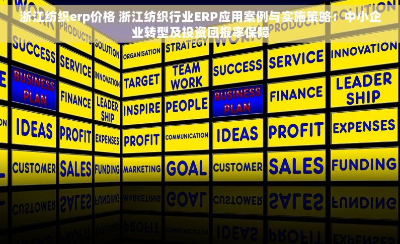 浙江纺织erp价格 浙江纺织行业ERP应用案例与实施策略：中小企业转型及投资回报率保障